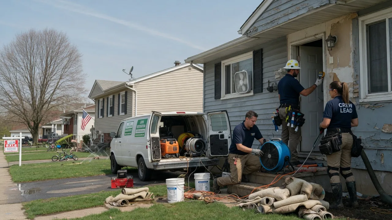 Flood Cleanup in Goshen, OH near me